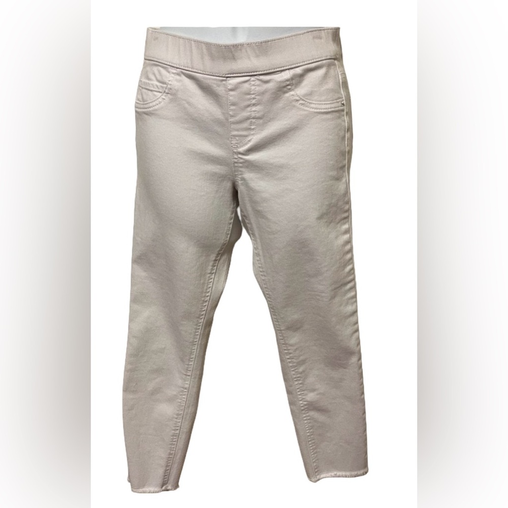 NWOT Justice white cropped jeggings size 12